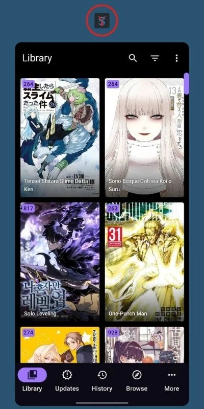 TachiyomiSY APK library